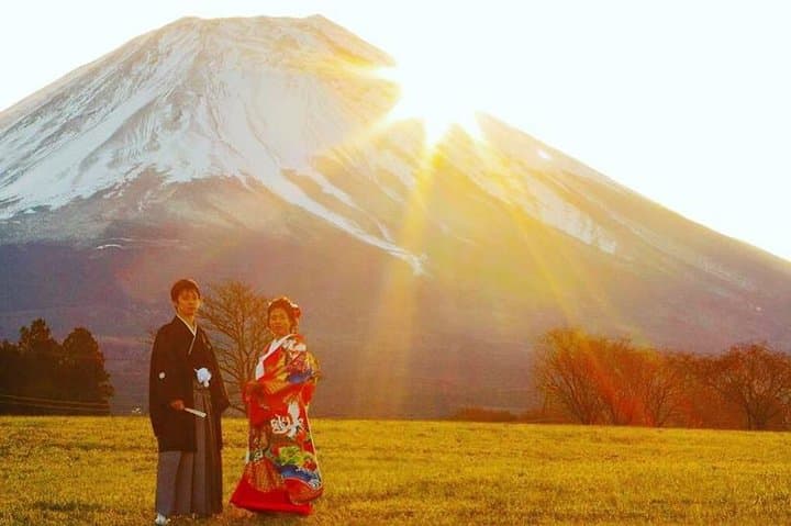 Photo Wedding at the most beautiful Mt. Fuji by professionals — photo 5