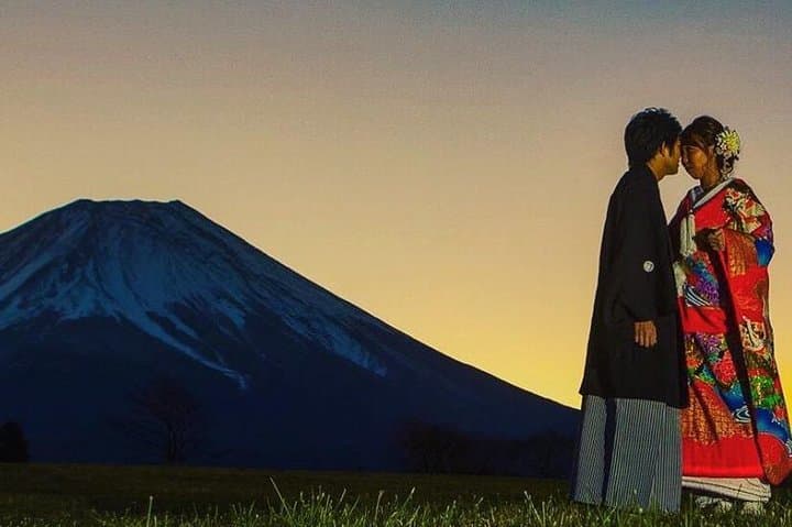 Photo Wedding at the most beautiful Mt. Fuji by professionals — photo 7
