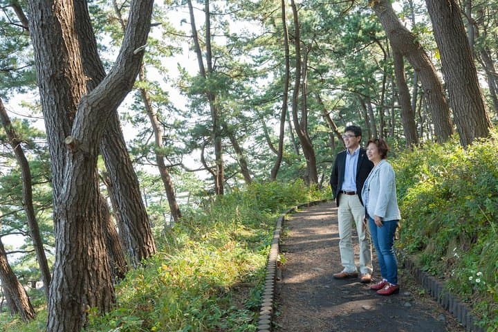 The best morning and Michinoku Shiokaze trail trekking in the Tanesashi Coast natural grassland — photo 5