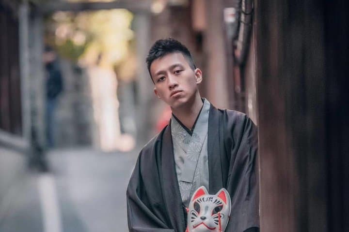 Traditional fashion men's kimono — photo 4