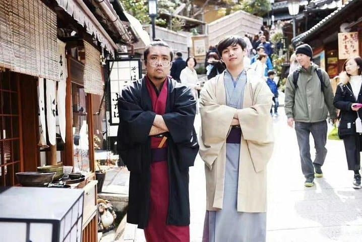 Traditional fashion men's kimono — photo 5