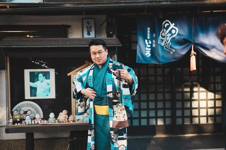 Traditional fashion men's kimono — photo 6