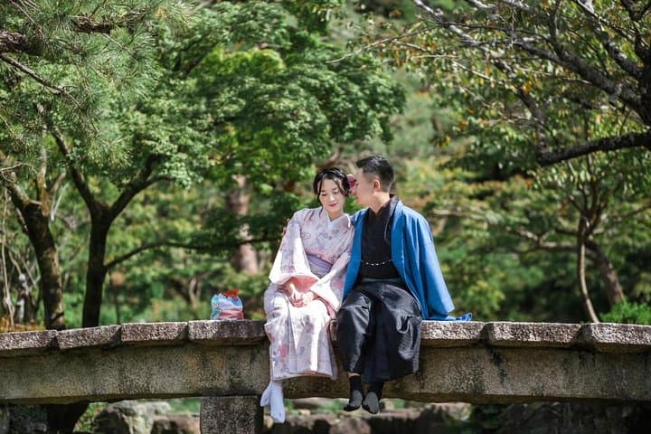 Couples' special kimono experience — photo 12