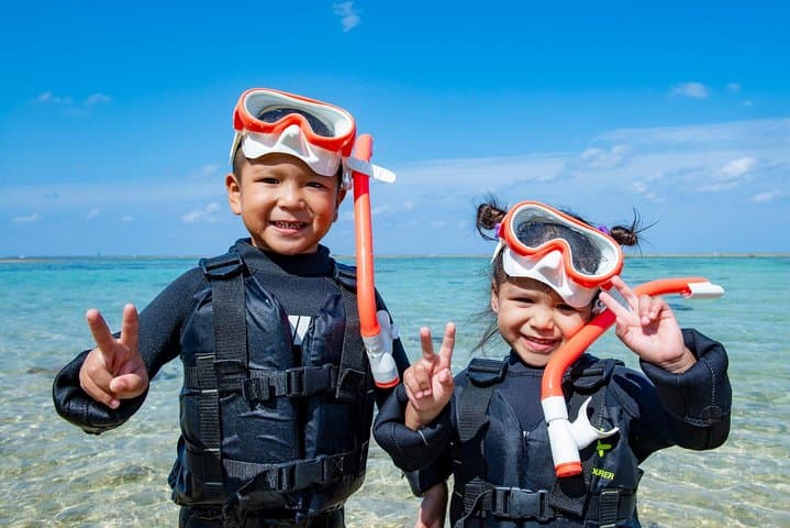 OK from 2 years old! / Sea picnic & snorkel — photo 3