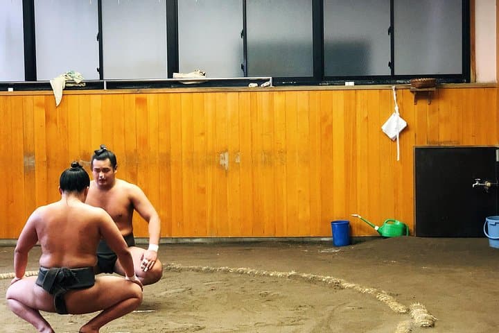 Watch Sumo Morning Practice at Stable in Tokyo — photo 8