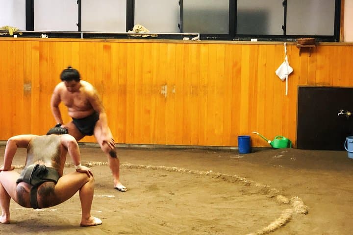 Watch Sumo Morning Practice at Stable in Tokyo — photo 10