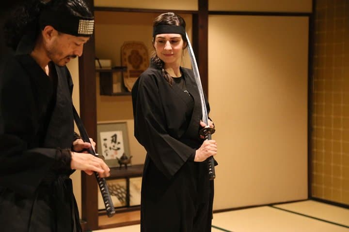 Ninja 1-hour Hands-on Lesson by Japanese master in Kyoto -Entry — photo 12