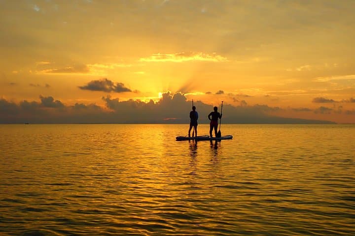 Okinawa Miyakojima Evening Selectable Sunset SUPER canoe tour — photo 4
