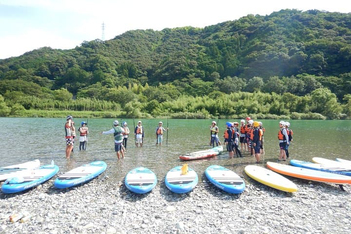SUP downriver tour at Niyodo river — photo 15
