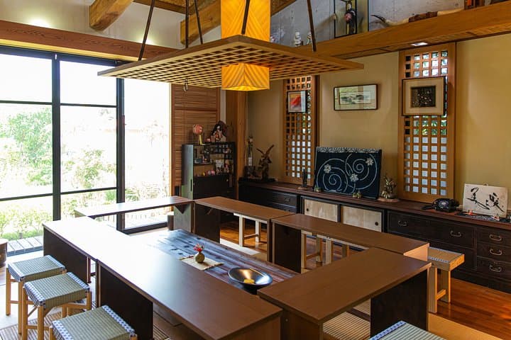 Calligraphy experience with simple kimono in Okinawa — photo 11