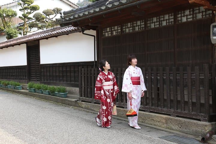 Experience with kimono! Castle Town Retro Tour Local Tour & Guide — photo 7