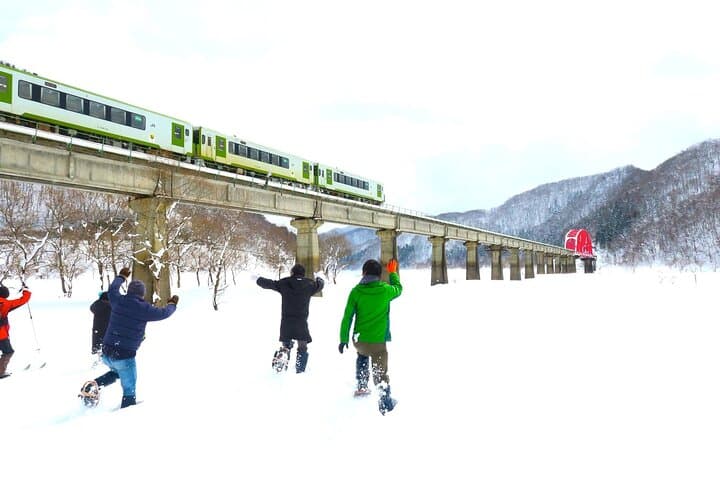 Kinshu Lake Private Snow Trekking Activity — photo 3
