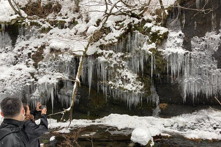 Icicle Trekking Experience in Nishiwaga Town Iwate Prefecture — photo 6