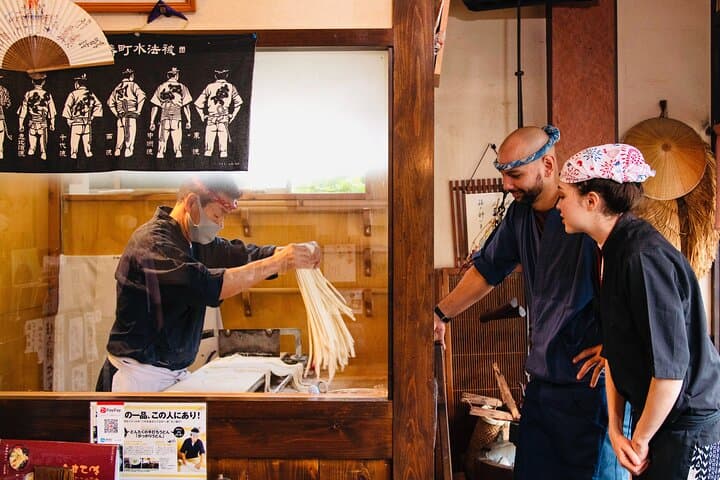 Small-Group Walking Tour with Udon Cooking Class in Hino — photo 3