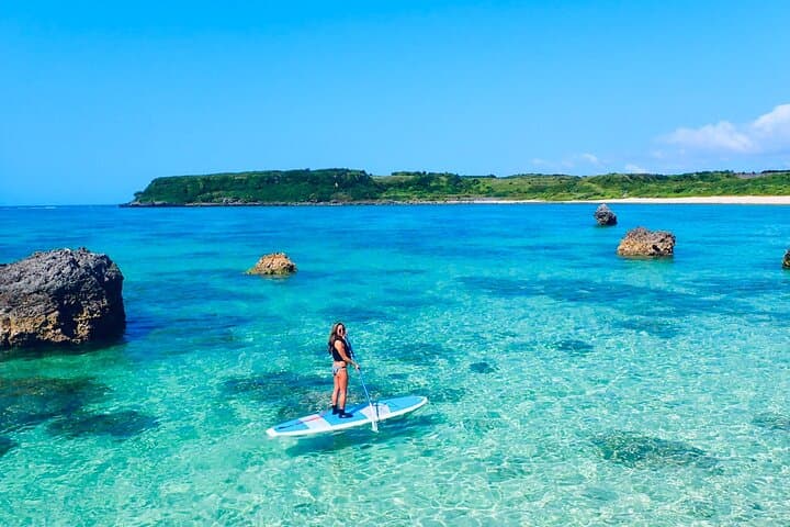 Okinawa Miyako Beach SUP or Canoe and sea turtle Snorkeling — photo 5