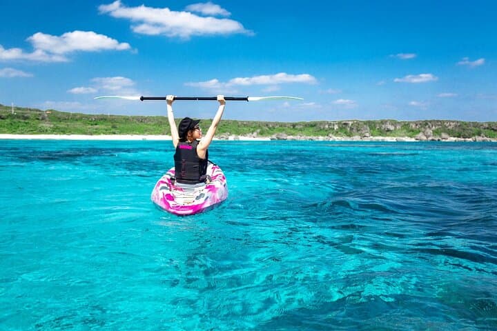 [Okinawa Miyako] SUP or Canoe Tour with a Spectacular Beach! — photo 4