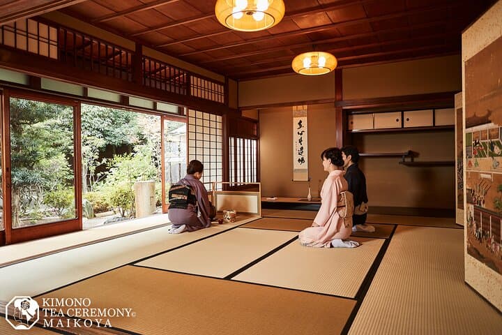 Kimono Tea Ceremony at Kyoto Maikoya, NISHIKI — photo 1