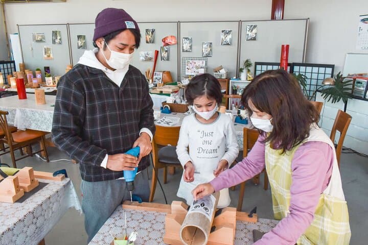 Japan Bamboo Lantern Art making — photo 4