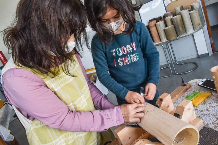 Japan Bamboo Lantern Art making — photo 7