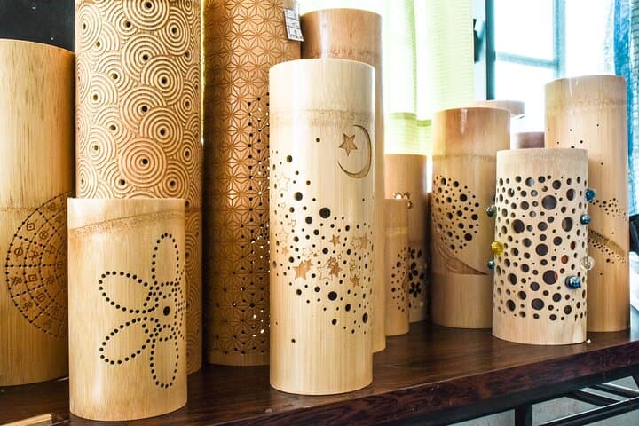 Japan Bamboo Lantern Art making — photo 2