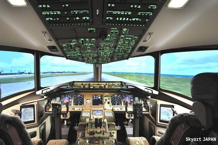 Flight simulation in the real cockpit 70 minutes of real experience!Plane lovers must see — photo 1