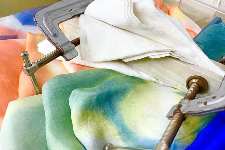 Itajime Shibori Scarf Class — photo 12