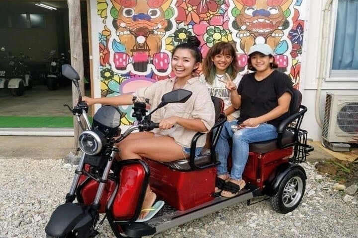 2h 3-seater electric trike rental (Ishigaki, Okinawa) — photo 3