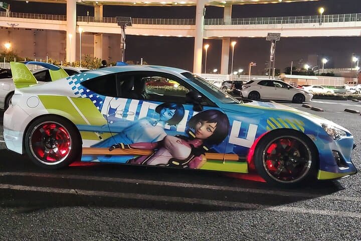 Luxury van Ride to famous car meet up spot Daikoku — photo 8