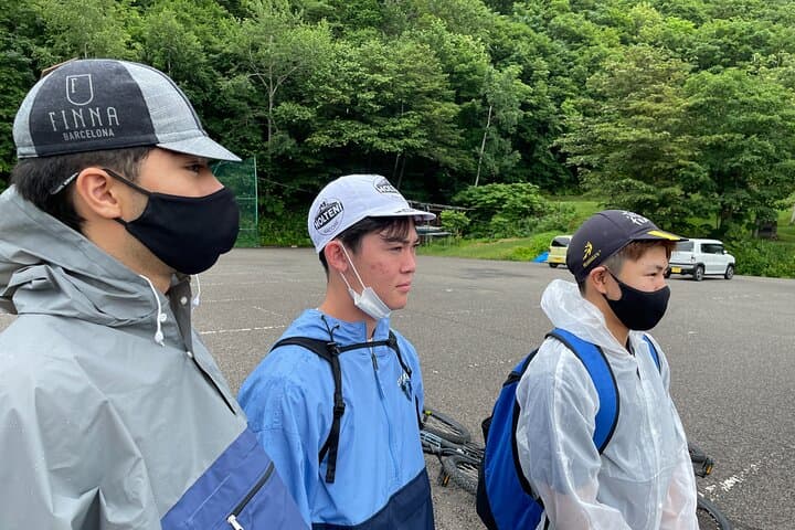 Nopporo Forest Mountain Bike Tour from Sapporo, presenting a retro Cycle cap — photo 2
