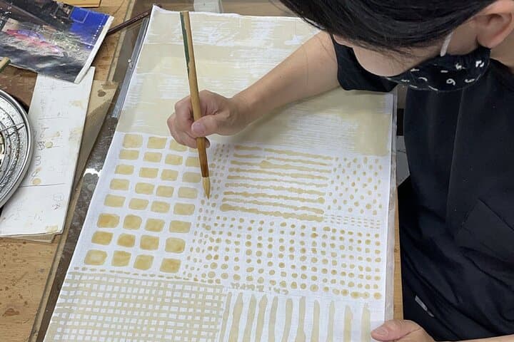 Roketsu dyeing experience: M course Roketsu Dyeing Experience — photo 8