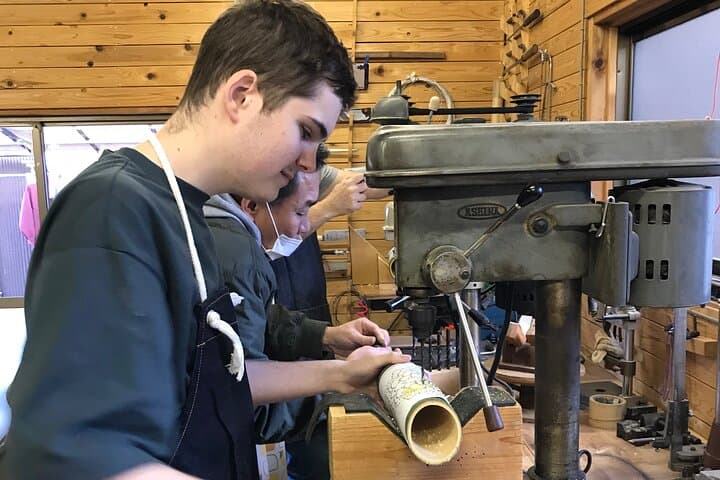 Bamboo LED Lantern Making Experience in Kyoto Arashiyama — photo 11