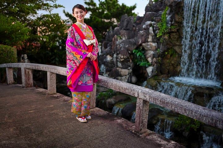 Walking around town in a kimono, you can choose your favorite kimono from the traditional Okinawan costumes "Ryuso", "Kimono", "Yukata" 《Hairset & Lipstick & Kimono & Rental Fee》All Comic Book — photo 4