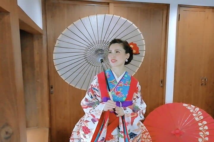 Traditional Japanese Costumes "Kimono", "Yukata", "Ryuso", "Photograph Course "Hair Set & Lipstick & Kimono & Photography" — photo 4