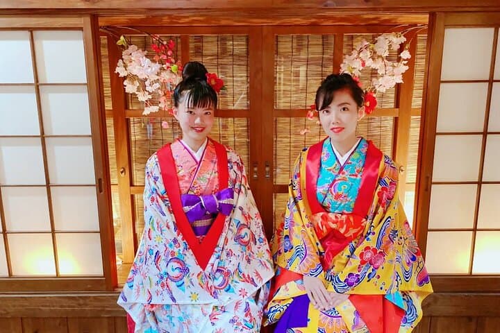 Traditional Japanese Costumes "Kimono", "Yukata", "Ryuso", "Photograph Course "Hair Set & Lipstick & Kimono & Photography" — photo 6