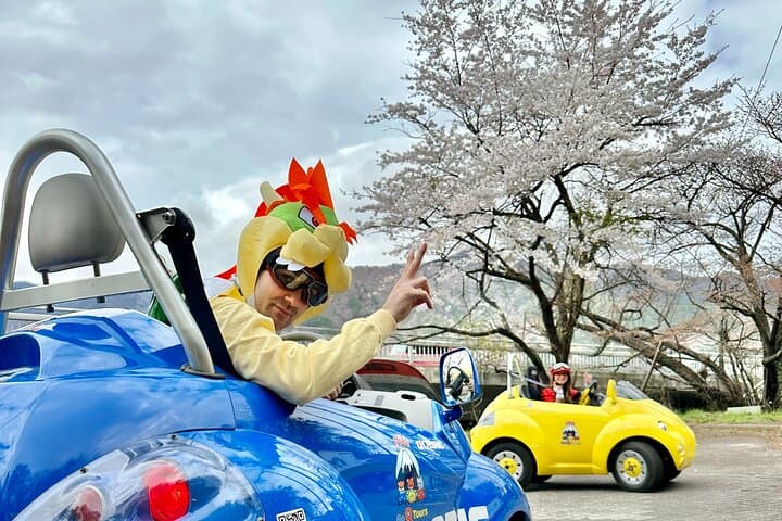 Cute & Fun E-Car tour following guide around Lake Kawaguchiko — photo 12