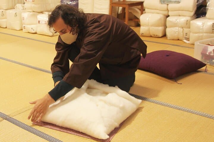 Lets Make a Zabuton Try Cotton Stuffing with Futon Craftsman — photo 1