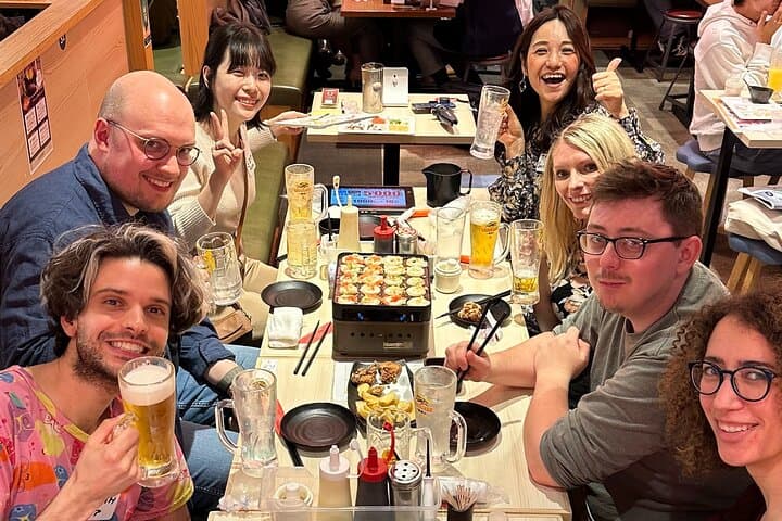 Takoyaki Party & Shinjuku Night Tour in Tokyo ※Unlimited Drinks — photo 1
