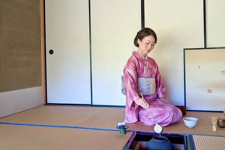 Tea Ceremony in a Japanese painter's Garden in Kyoto — photo 4