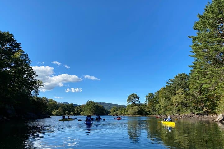 Shared 2 Hour Lake Hibara Canoe Experience in Yama Gun Fukushima — photo 6