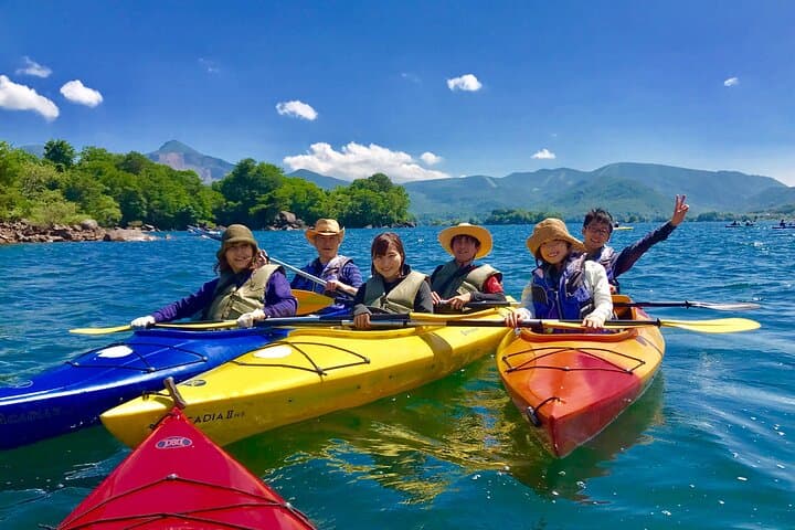 Shared 2 Hour Lake Hibara Canoe Experience in Yama Gun Fukushima — photo 7