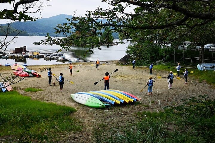 Shared 2 Hour Lake Hibara Canoe Experience in Yama Gun Fukushima — photo 4