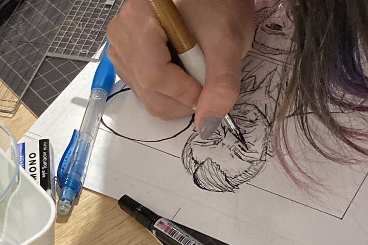3-Hour Manga Drawing Workshop in Tokyo — photo 19