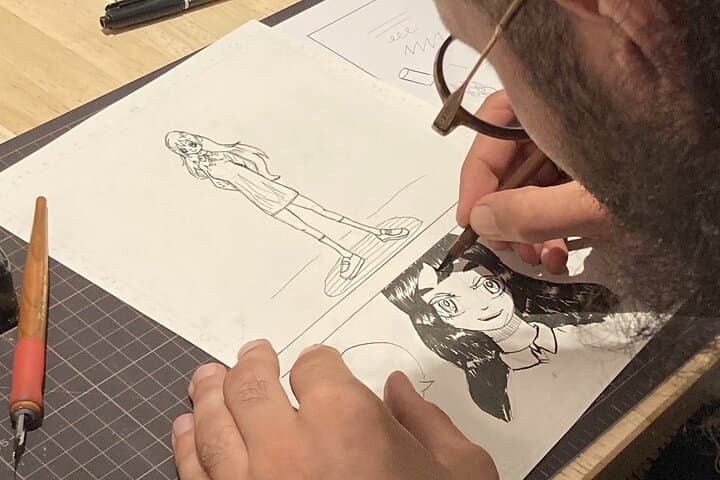 3-Hour Manga Drawing Workshop in Tokyo — photo 5