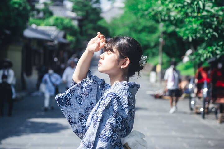 Kyoto Kimono Rental mimosa Kodaiji Ladies Plan with Hair Set — photo 12