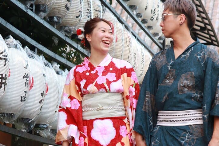 Kyoto Kimono Rental mimosa Couple Plan Kimono Yukata Rental — photo 7