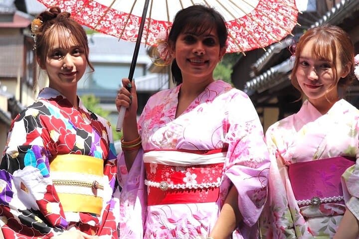 Kyoto Kimono Rental mimosa Kodaiji Ladies Plan with Hair Set — photo 7