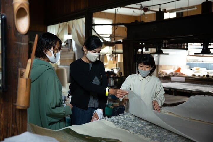 Private Echizen Washi Paper Making Experience and Walking Tour — photo 3