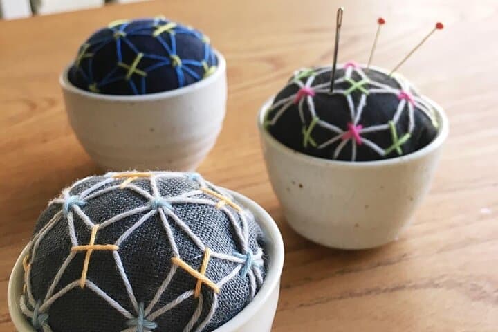 Enjoy making Sashiko needle mountain (Japanese embroidery) — photo 5