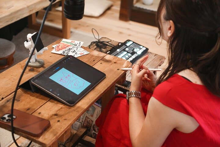 Calligraphy & Digital Art Workshop in Kyoto — photo 7