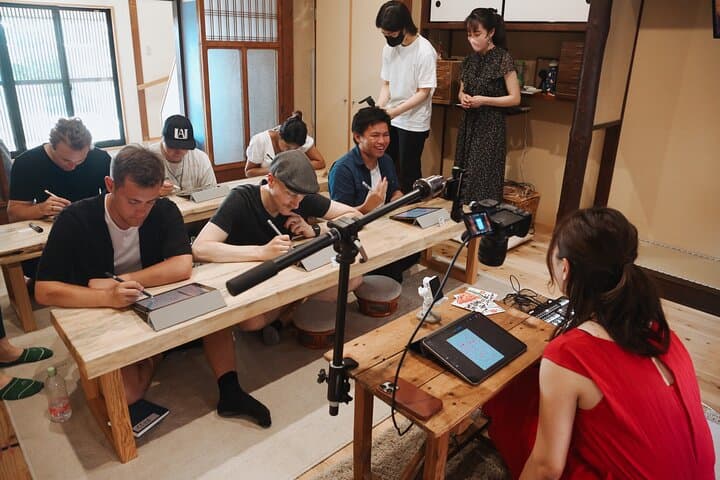 Calligraphy & Digital Art Workshop in Kyoto — photo 10